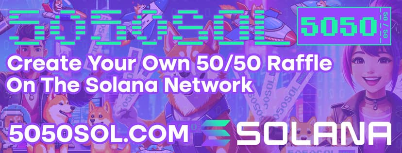 5050SOL — Solana-Speed Raffles