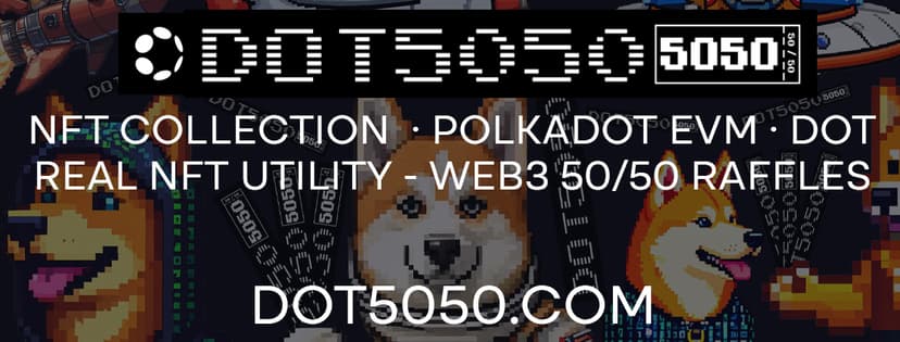 DOT5050 — Polkadot Raffle Layer