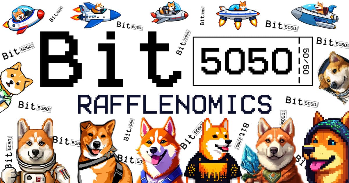 Rafflenomics — BIT5050 INC. Web3 50/50 Raffle Economic Model: All Product, All Service, No Token